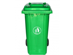 求购 小区学校PE塑料环卫方形带轮 户外垃圾桶